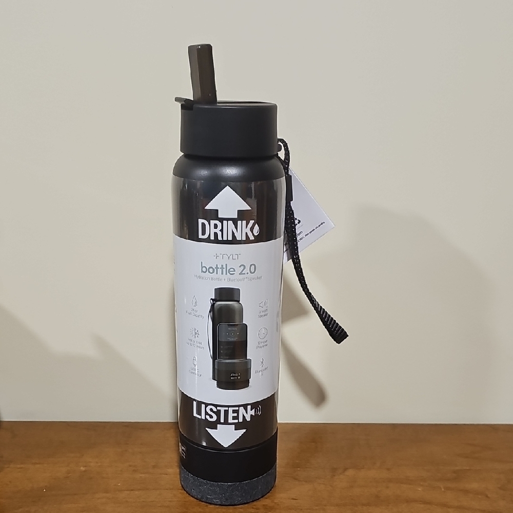 Hydration Bottle With Bluetooth Speaker